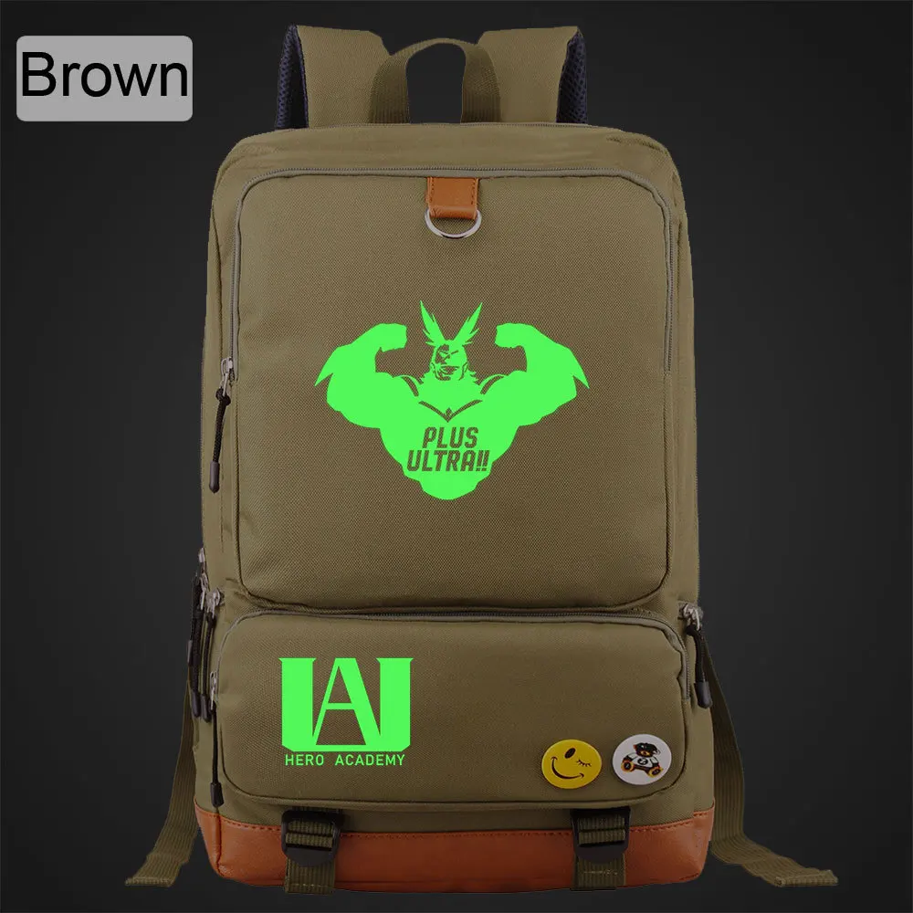 My Hero Academia Luminous Pattern Backpack 
