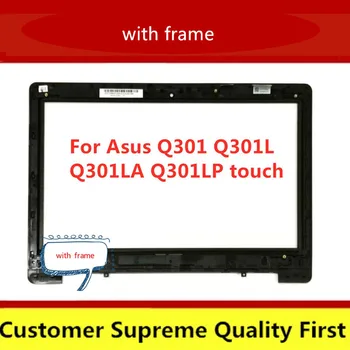 

New original 13.3" Touch Screen Digitizer Replacement For ASUS VivoBook Q301 Q301L Q301LA with frame bezel free shipping