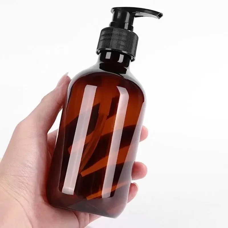 Bathroom Soap Dispensers Amber Shampoo Air Lotion Container Press Foam Pump Bottle for Bath Soap Gel Cosmetics 300/500 ml soap dispenser,soap dispenser bottle,foaming soap dispenser,refillable plastic bottles,foam pump bottle