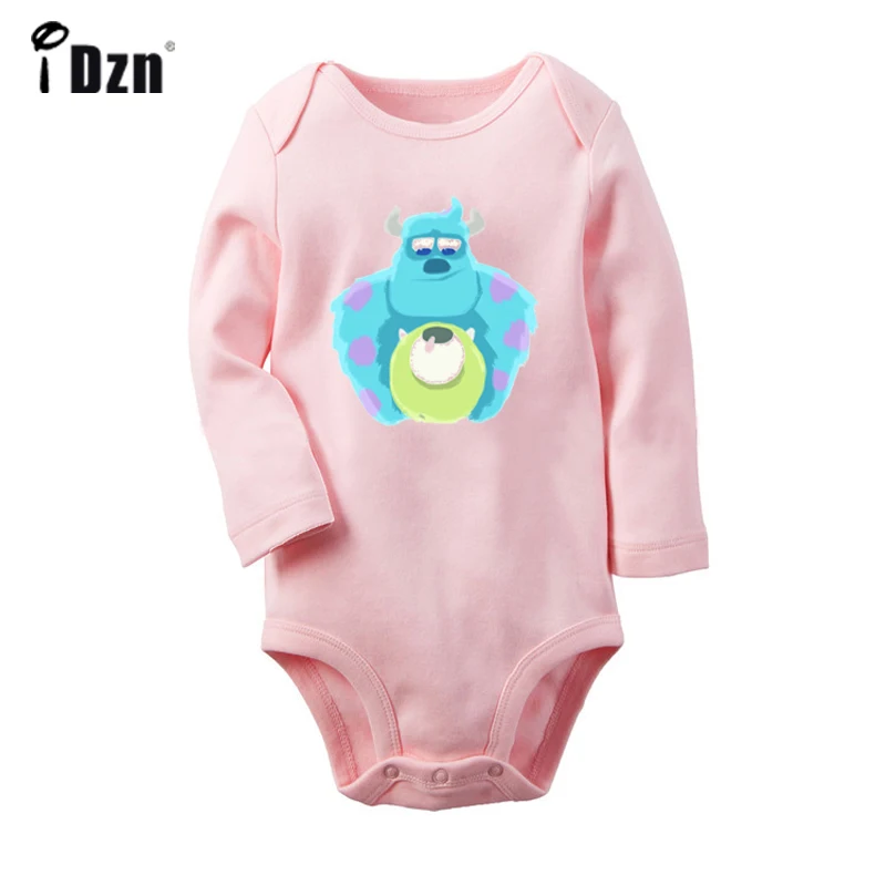 ieBabyP3029C Милый комбинезон для новорожденных с рисунком мышки, утки, собаки, комбинезон с длинными рукавами для малышей, рождественский подарок - Цвет: ieBabyP3029C
