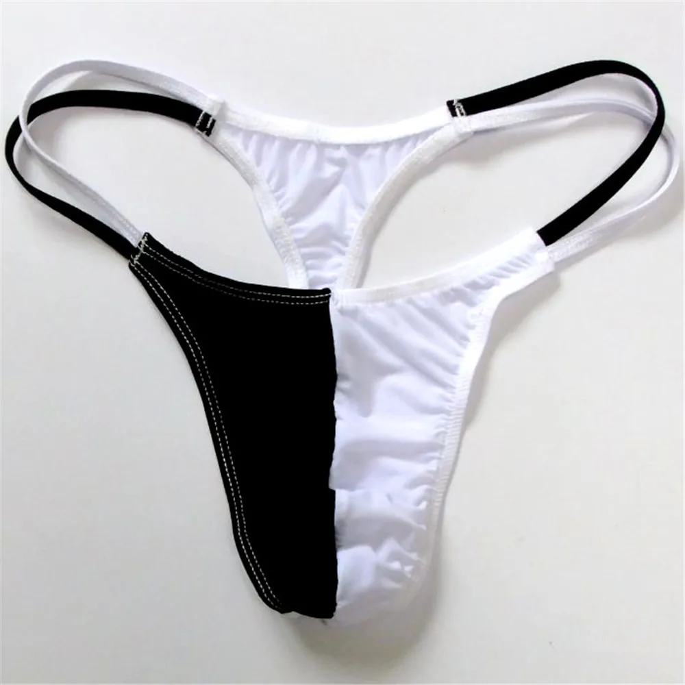 Стринги мужские с низкой посадкой пикантное нижнее белье в стиле пэчворк стринги