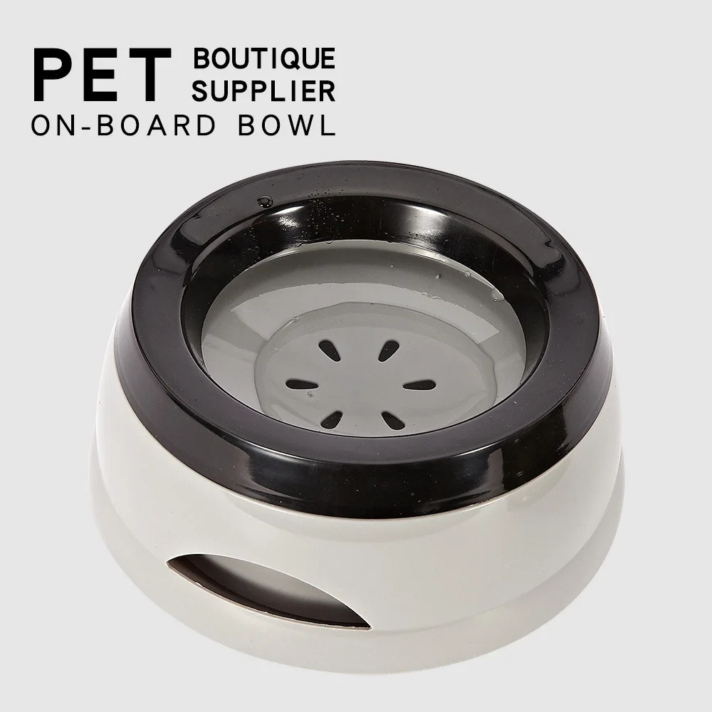Plastic Pet Dog Bowl Road Refresher No Slobber,No Spill Dog Water Bowl