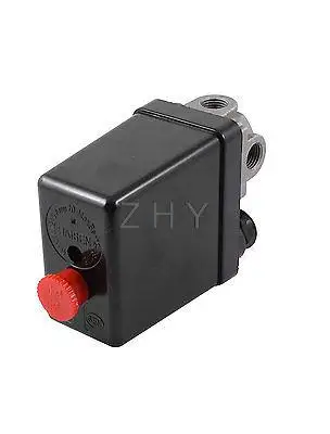 Переключатель давления для воздушного компрессора Управление клапан 175PSI 4-Порты и разъёмы 1/4PT AC 240V 20A