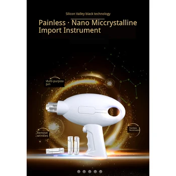 

Nano Gun Hydrolifting Microcrystal Water Injection MachineSkin Rejuvenation Needle Free Injector Microcrystalline Injection Gun