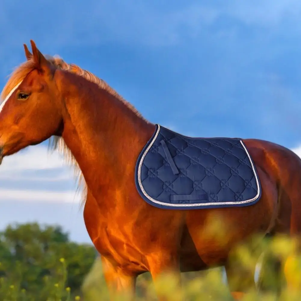All Purpose Saddle Pad Equestrian Bareback Riding Pad Horse Riding Pad For Horse Riding Show Jumping Performance Equipment 4