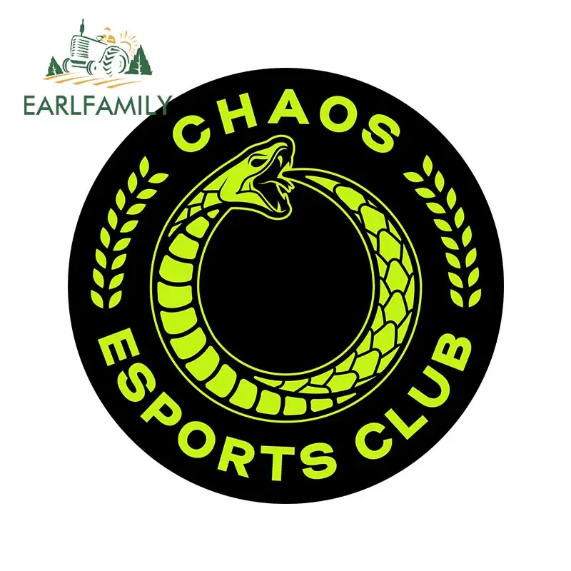 

EARLFAMILY 13 см x 13 см для Хаоса эсберты CSGO автомобильные наклейки прикус царапины креативные наклейки для мотоцикла багажник Декор Автомобильные товары