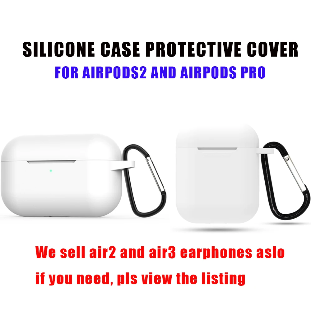 Силиконовый чехол Защитный чехол для Apple Airpods pro TWS Bluetooth наушники Мягкий силиконовый чехол для Airpods защитный чехол s