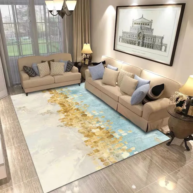 

Carpet living room Nordic-style tea table mat modern minimalist ins geometric home American rectangular creative carpet