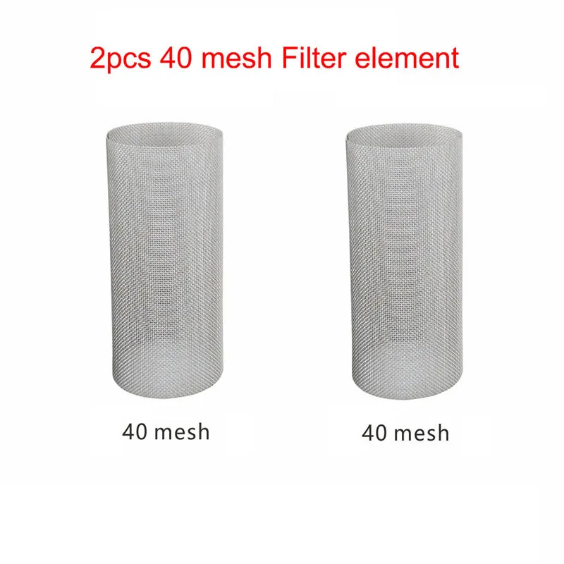 Car Washing Filter 1/2'' 3/4'' 1'' Inch Inline Mesh Strainer Water Pump Filter Irrigation Pipeline Filter Gardening Inlet Water 