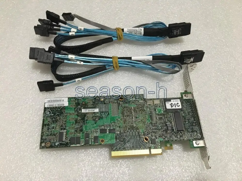 NEC LSI 9264-8i 6GB PCI-E RAID CONTROLLER 256M RAID5/6=LSI 9260-8I 