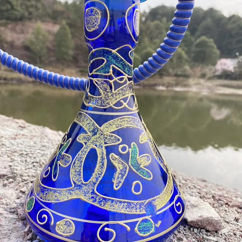 52cm Arab Shisha Hookah Set with Glass Base Bongs in Australian