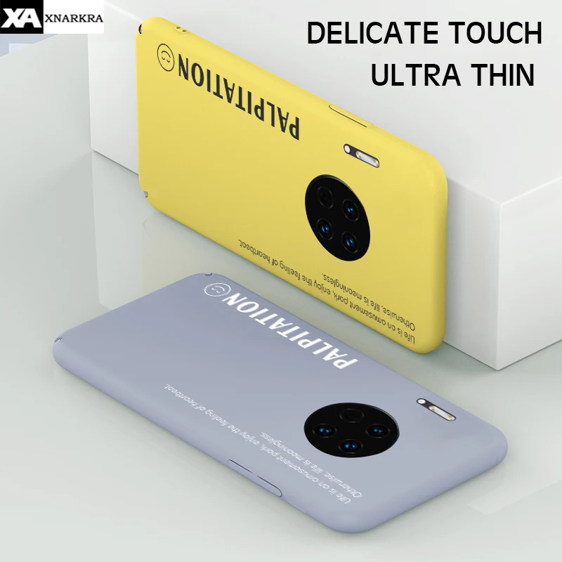 

Slim Protective Hard Case For Huawei Mate 30 20 20X 10 Pro Luxury Matte Candy Colors Cover For Huawei Nova 5i 5 4 3i 3 2s 2 Plus