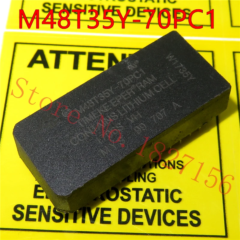 1 PCS M48T35Y-70PC1 DIP 256 Kbit 32Kb x8 TIMEKEEPER SRAM