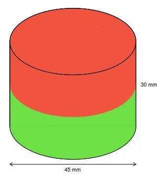 45*30 2 шт. 45 мм X 30 мм диск мощный магнит ремесло магнит неодимовый редкоземельный неодимовый постоянный сильный магнит N35 N35