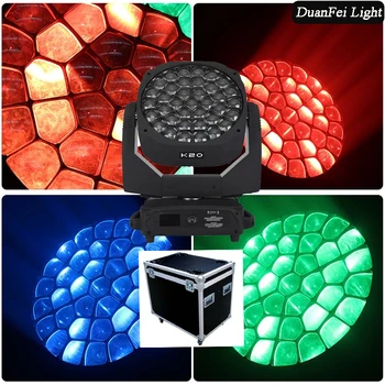

(1pcs+Flycase) Hot sale Led zoom big bee eye k20 37x15w rgbw 4in1 wash zoom bee eye led moving head light