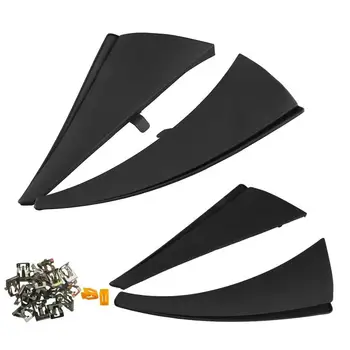 

Mud Flaps Widened Decorative Wheel Eyebrow Fender 2014-2019 C7 For Corvette Plastic Stingray Front & Rear Splash Guards 1 Pair