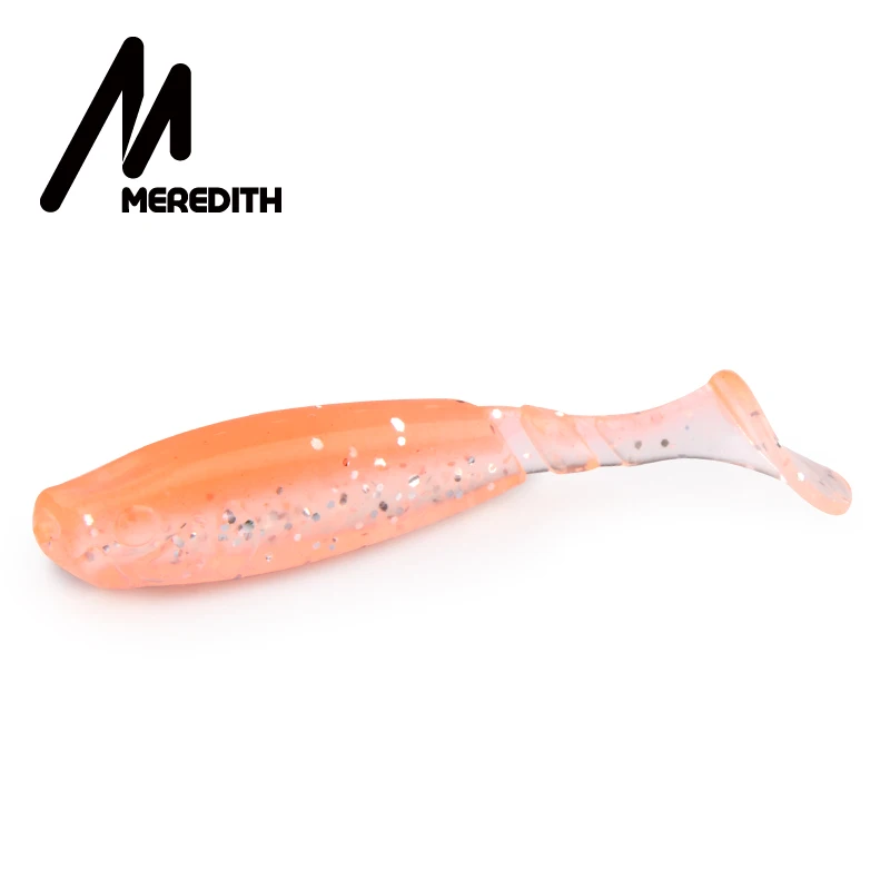 MEREDITH 10 шт. искусственные мягкие приманки 55 мм 2,3 г рыболовные приманки качественные силиконовые Карп воблеры Щука приманка отсадочные приманки - Цвет: H