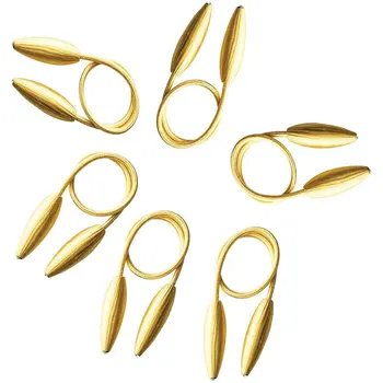 

Curtain Tiebacks 6 Pack Decorative Curtain Holdbacks for Home Office Window Sheer Blackout Drapries Window Decor