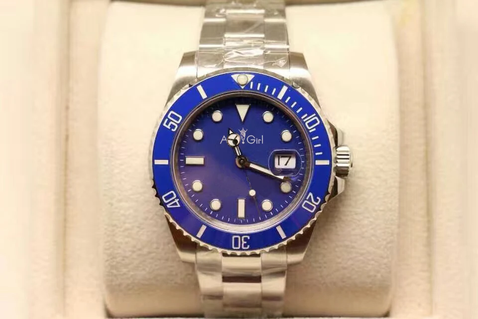 

Luxury Brand New Men Automatic Mechanical Watches Waterproof Silver Black Gold Blue Stainless Steel Sapphire Green Watch AAA+