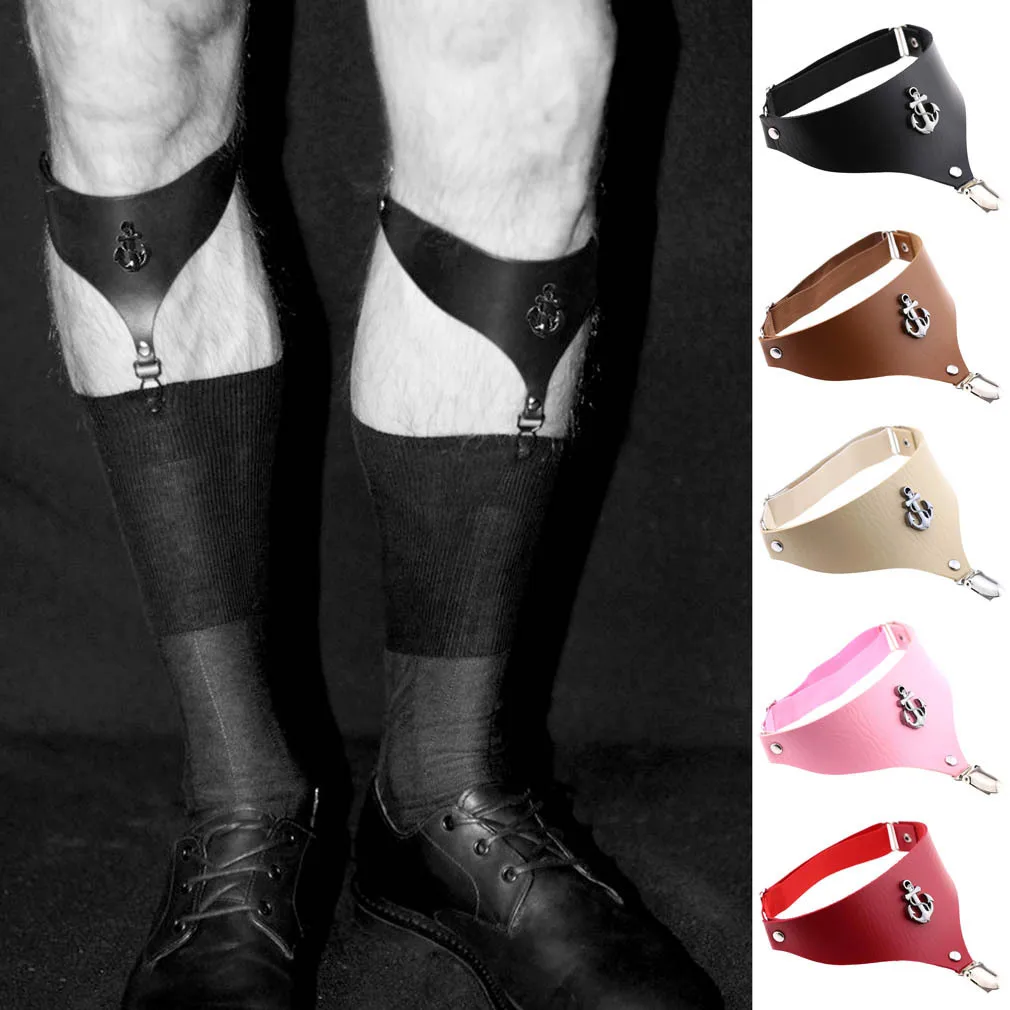 

Origional Men And Women Anti-Wrinkle Anti-slip Anti-Running out Duckbill Buckle Boat Anchor Garter Socks' Clip Sexy Legs Ring Ga