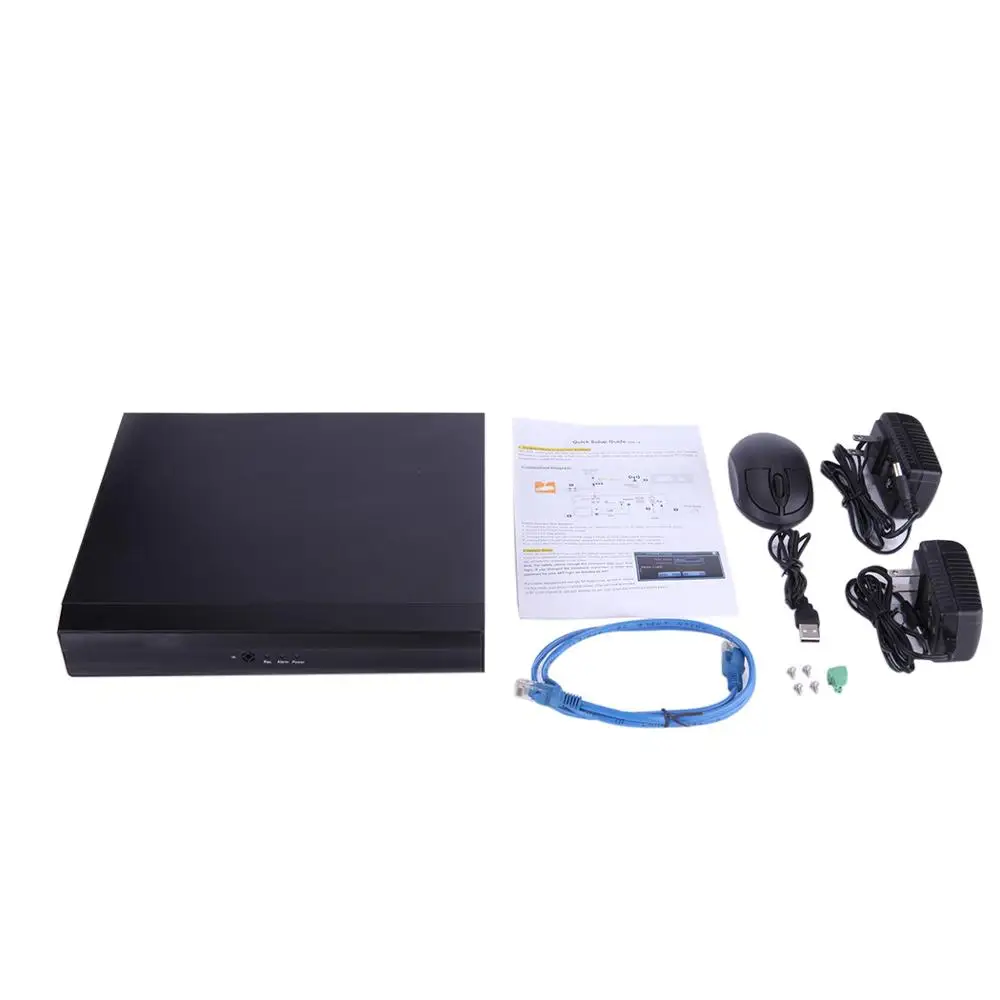  DVR Kit Surveillance security camera system home cctv video recorder hd night day 4 hd Monitor dete - 4.00052E+12