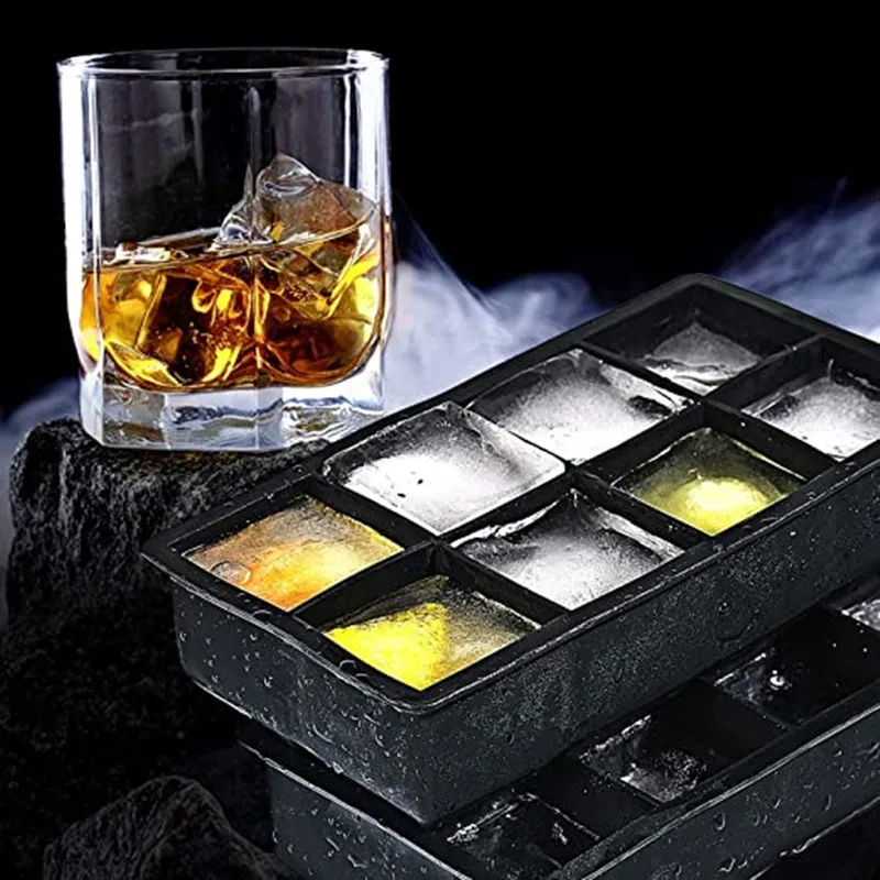 Silicone Rubber Ice Cube Tray Mould for Whiskey Cocktails - China Silicone  Ice Cube Mold and Silicone Ice Mold price
