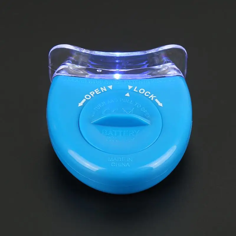 White Light Teeth Whitening Kit Bleaching System Bright White Smile Gel With LED Light Oral care