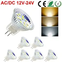 1/4/6 Pack lampara led AC/DC12V-24V MR11 LED Light Bulbs 3W 5W Replace Halogen Bulb LED Bulb GU4 Bi-Pin Base Bulb Spotlight Lamp
