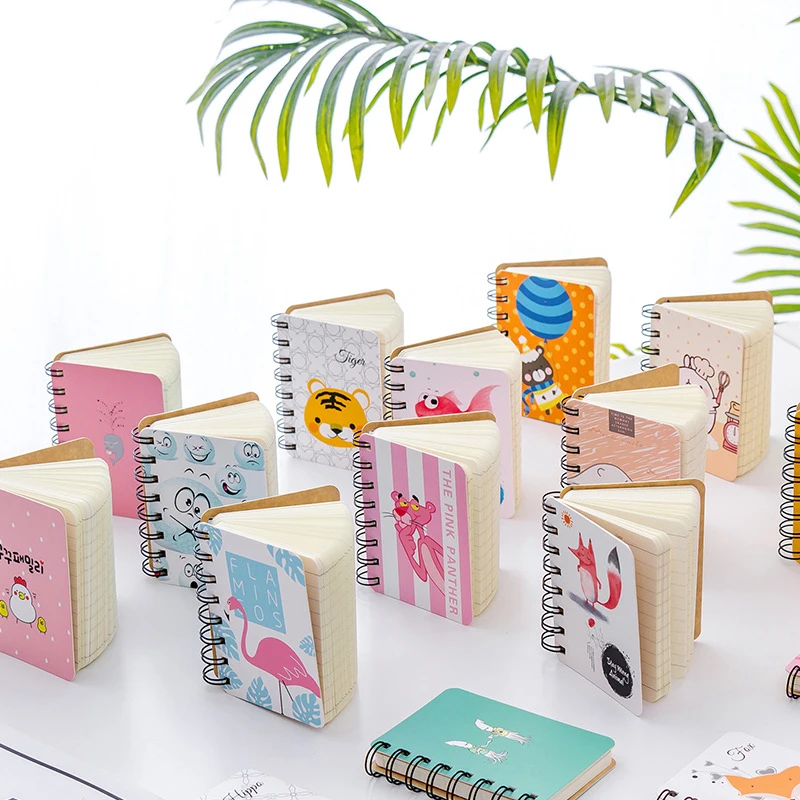 

4PCS kawaii week plan memo book 80 sheet weekly daily planner notebook agenda organizer Stationery School supplies