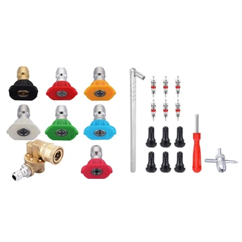 

Valve Stem Puller Installer Tool with Pressure Washer Accessories Kit