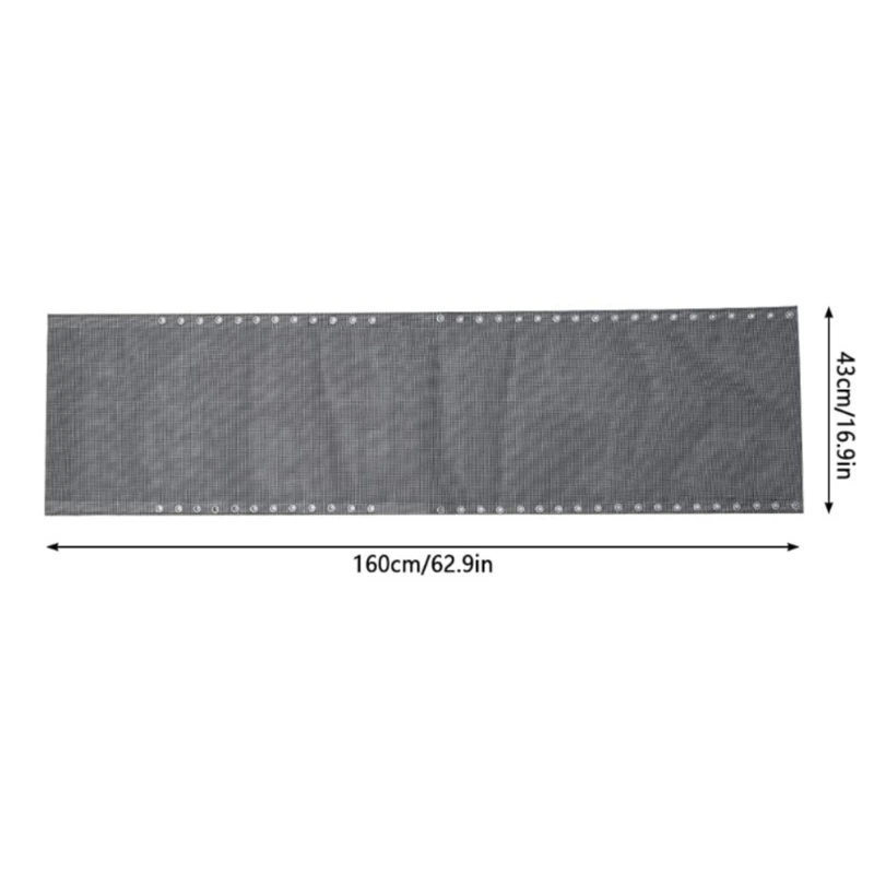 Gravity Chair Folding Recliner Replacement Cloth Mesh Outdoor Lounger Cover Pad Fast Reach