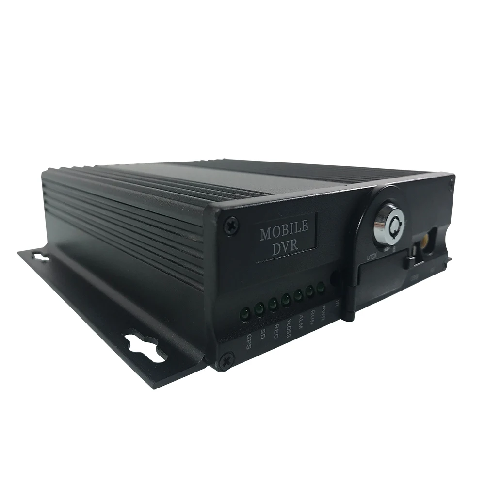 HYFMDVR 4ch video input H.264 mobile dvr SD card car DVR bus taxi