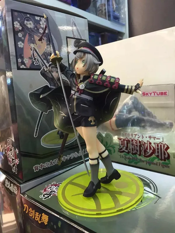 Японская игра Аниме Touken Ranbu Online hotarумару масштаб 1/8 окрашенная ПВХ фигурка Модель