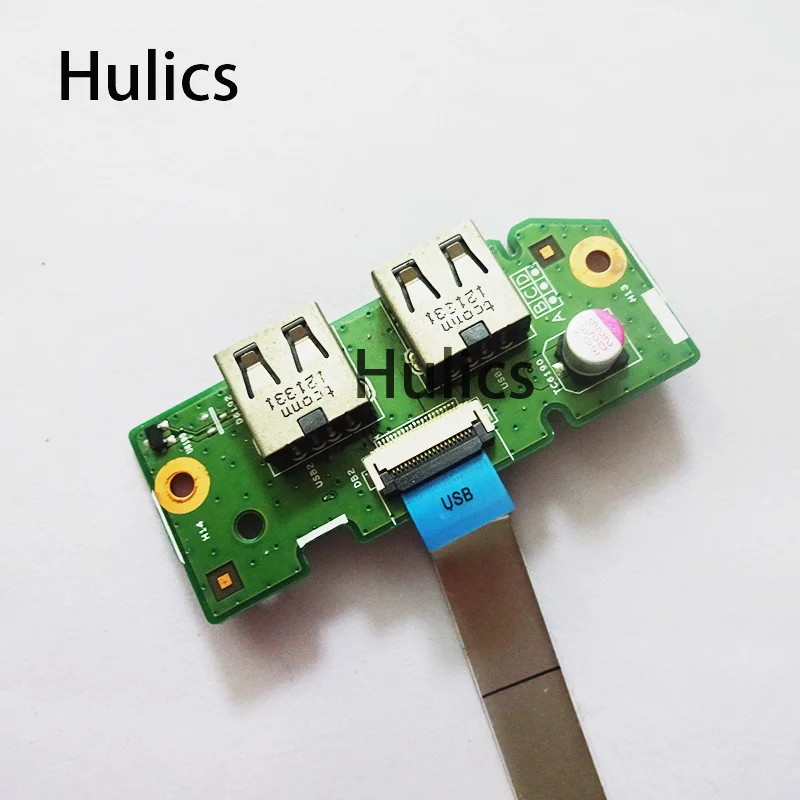 Оригинальный USB-разъем для ноутбука Hulics Dell Inspiron N5040 N5050 M5040 V3520 V2520 V1510 48 4ip20. 011 DV15 10963-1