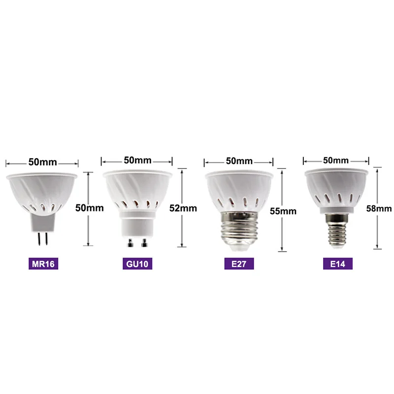 220 В/110 В гидропонный светильник для роста E27 светодиодная лампа для выращивания полный спектр УФ лампа для растений E14 цветок рассады фитоламп GU10