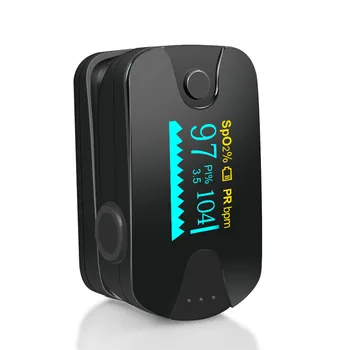 

OLED Fingertip Pulse Oximeter SPO2 PR PI Heart Rate Monitor Black