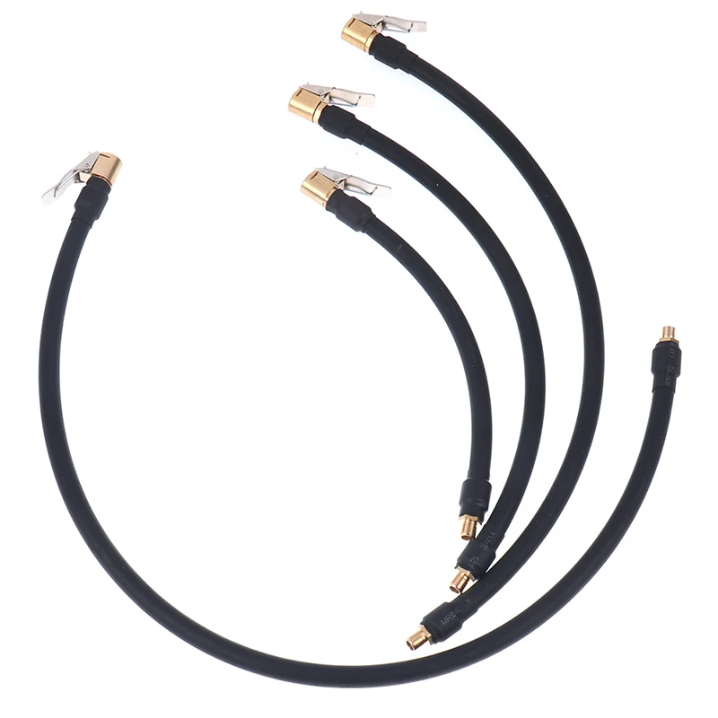 Air Rubber Hose Flexible Tire Valve Extension Tube Adapter for Air Compressor Tire Inflator Pump