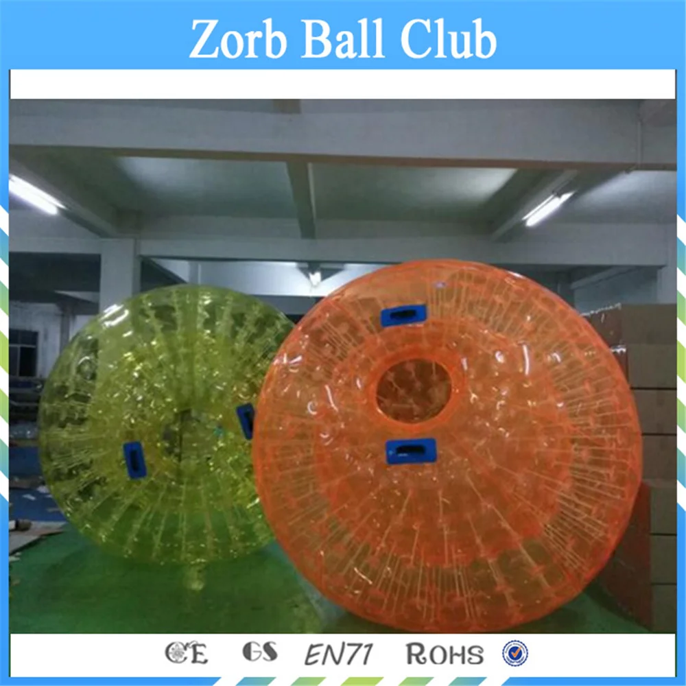 PVC Inflatable Playground Zorb Ball 3m for Kids Human Hamster Ball Grass Zorbing Ball Durable Zorb Ball