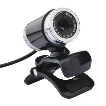 

USB Computer HD Camera Video Free Drive with Microphone Webcam Computer Cam for Computer Pc Laptop Desktop