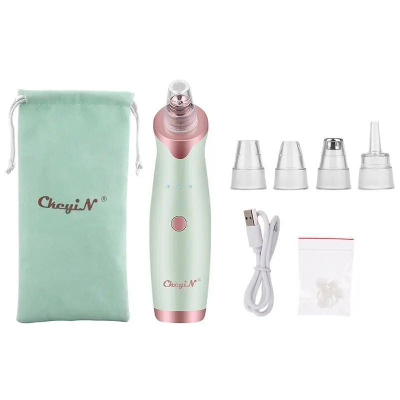 Microdermabrasion Blackhead Remover Vacuum Suction Face Pimple Acne Comedone Extractor Facial Pores Cleaner Skin Care Tools 38 | Красота и