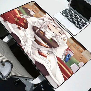 

Yuzuoan Japan Cute Anime Christmas Girl Anti-skidding Speed Comfort Gaming Mouse Pad Custom Locking Table Mat 900X400&600X300