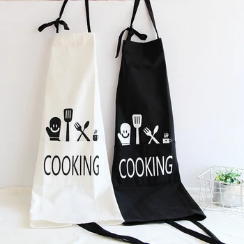 

Kitchen Aprons Plain Color Adult Aprons Water Resistant Adjustable Kitchen Chef Accessory For Cooking Baking Restaurant