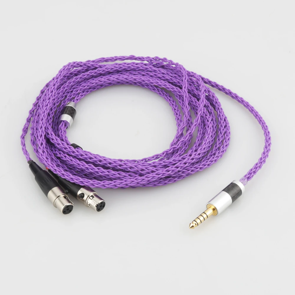 4 4MM Balanced HiFi Cable Compatible with Audeze LCD 2 LCD 3 LCD 4 LCD X LCD XC Headphone and for Astell Kern AK240 AK380