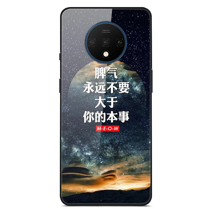 11 Чехол из закаленного стекла для Oneplus 7 T, чехол для Oneplus 7T One plus 7T 7 T, чехол для Oneplus7T - Цвет: 11
