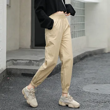 

Women Cargo Pants Fashion Female Women 2019 Ladies Clothing Harajuku Gothic Clothing Vintage Clothing Women Streetwear Trouser
