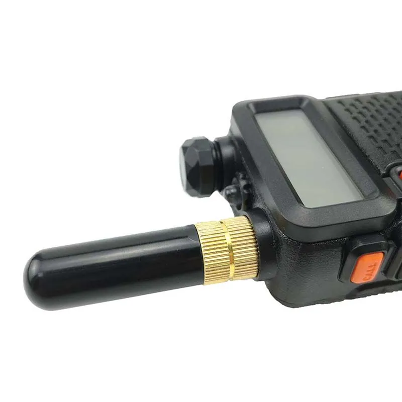 5 шт. портативная рация SRH805S см с коротким коэффициентом усиления VHF/UHF антенна для