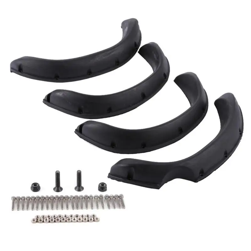 

Hot Sale RC Front Fender Classic Delicate Portable 1/10 RC Crawler Fender Flares for Axial SCX10 Body Shell Spare Black