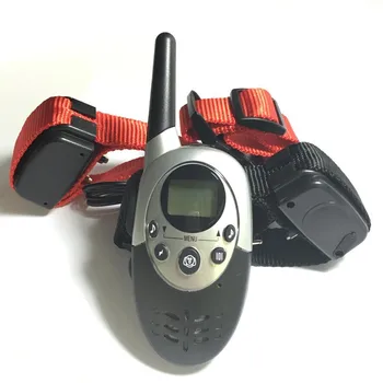 

FOR 2 Dogs Trainer 1000M Waterproof Rechargeable LCD Remote Pet Dog Training Collar Electric Shock Large Dog Control