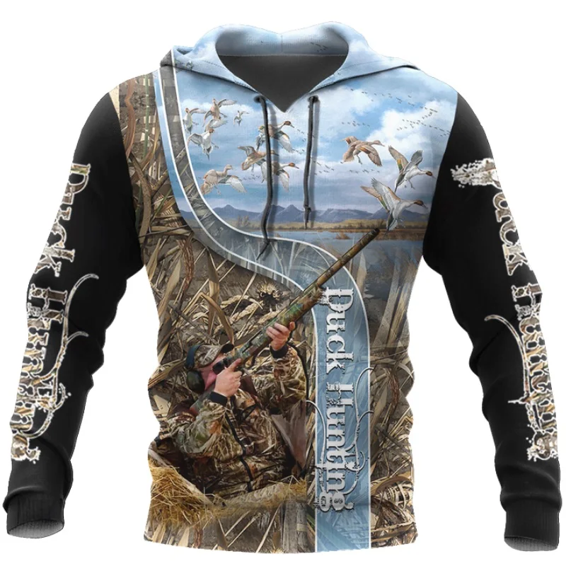 

Duck Hunting 3D All Over Printed hoodies for Men and Women Harajuku Fashion Hooded Sweatshirt Street costume sudadera hombre