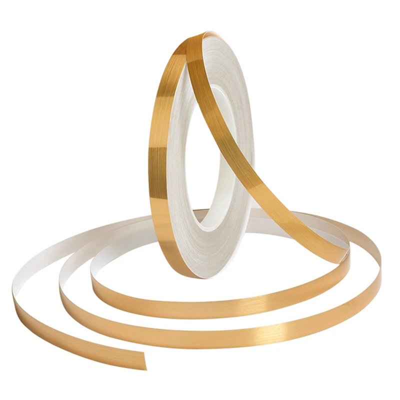 

Home Decor 50x0.05m Gap Sealing Foil Tape Waterproof Gold Silver DIY Copper Foil Strip Wall Sticker Floor Seam Sticker
